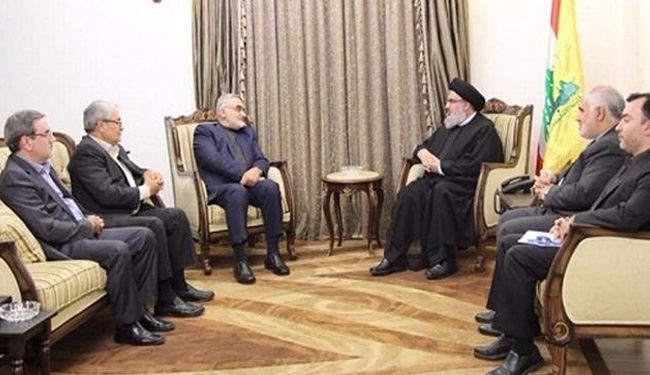 Iranian Lawmaker Meets Nasrallah on Lebanon, Middle East