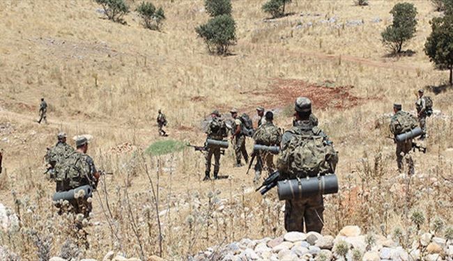 کشته شدن 4 نظامی ترکیه در درگیری با پ.ک.ک