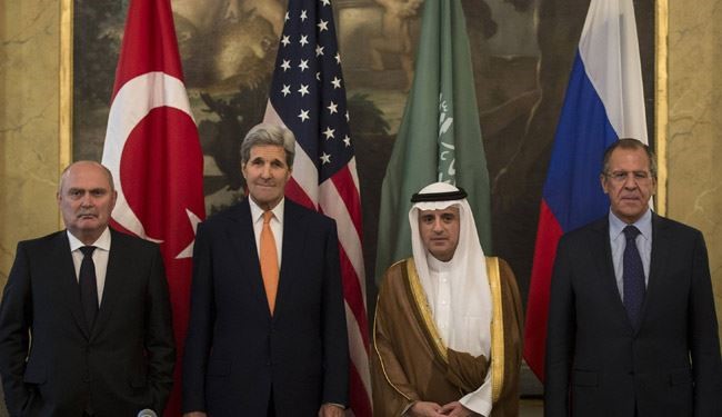 اجتماع روسي اميركي سعودي تركي لحل الازمة السورية