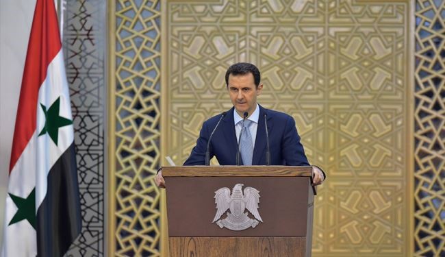 President Assad Stresses Continuation of War against Terrorism