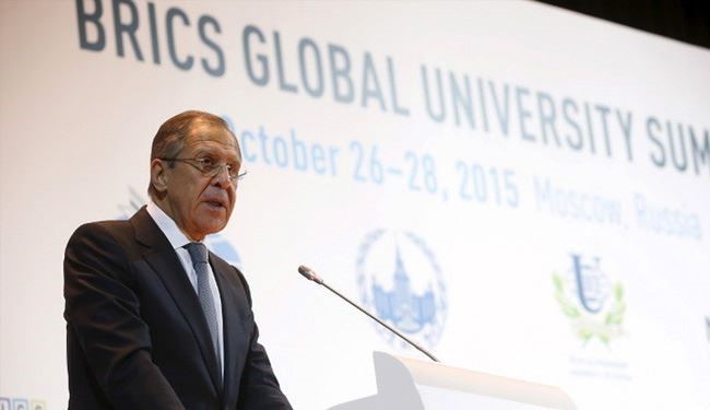 لافروف: وقوع دول بقبضة الارهابيين بسبب محاولة اسقاطها