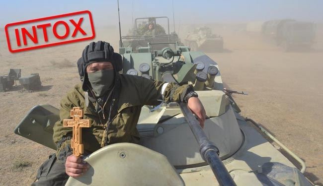 جنگ روانی اعراب به خاطر عکس سرباز روس