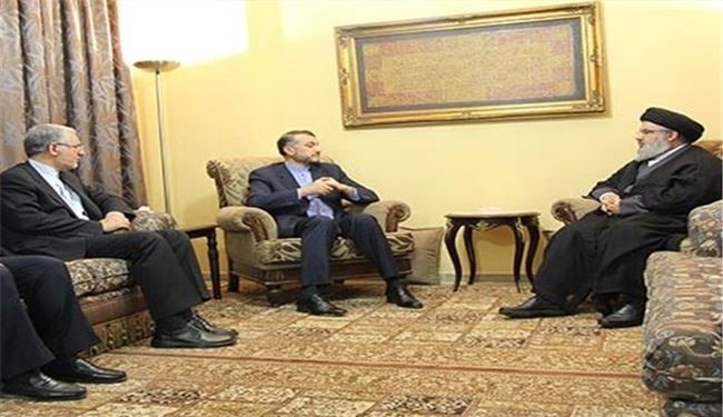 Iran’s Deputy FM, Hezbollah Secretary General Meet in Beirut