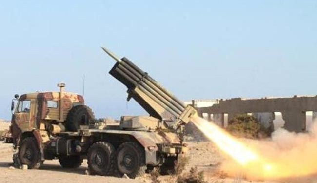 حمله موشکی به خودروهای نظامی عربستان درنجران