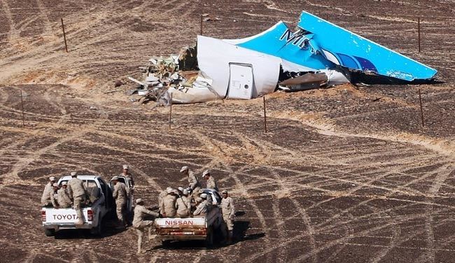 هواپیمای روس به وسیله بمب سرنگون شد