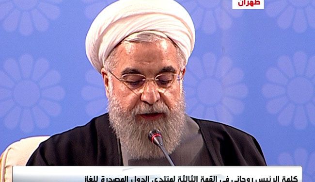 روحاني: لاينبغي لأي بلد أن يضمن مصالحه على حساب مصالح الآخرين