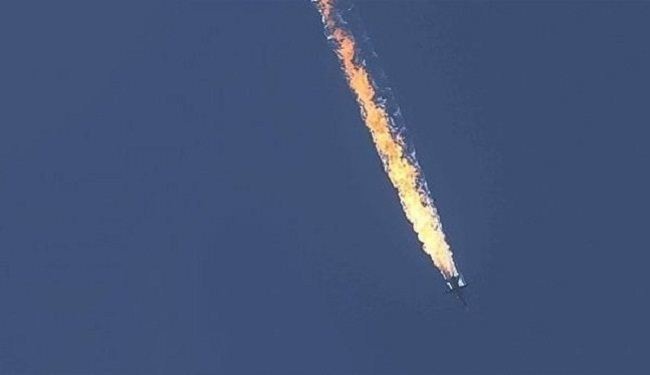 الطائرة الروسية تعرضت لكمين جوي من مقاتلتين تركيتين