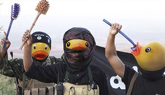 Photoshopping Rubber Duck Heads onto ISIS Internet Mocks Sick Terror Group + Photos