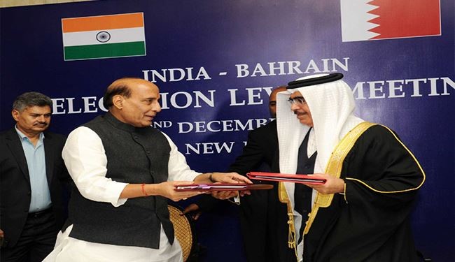 دلیل قدردانی بحرین از هند
