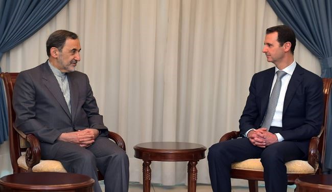 Leader’s Adviser Velayati: ‘Bashar Assad Is Iran’s Redline’