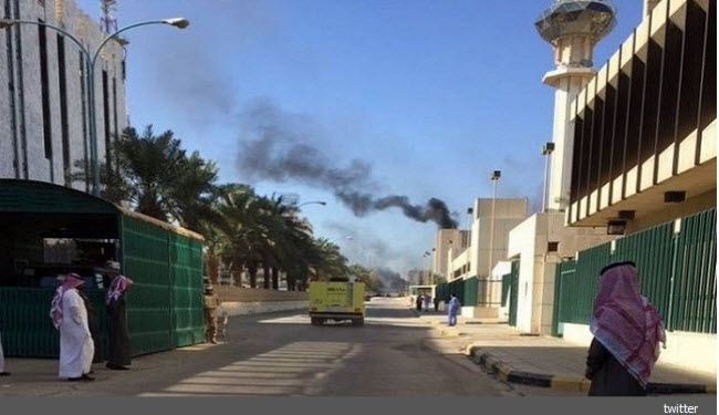 اندلاع حريق بمبنى التلفزيون السعودي