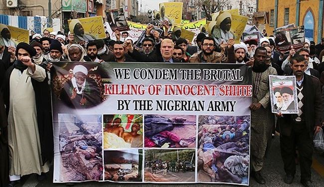 Iranians Rally to Condemn Shia Massacre in Nigeria