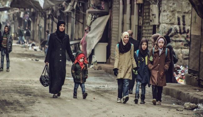 شاهد بالصور؛ كيف بدت أجواء حلب بعيون العالم اليوم؟