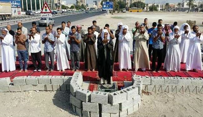 چالش نماز خواندن در مساجد تخریب شده بحرین