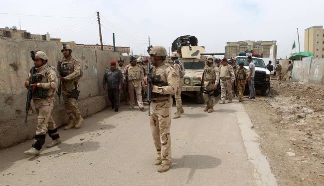 ورود نیروهای عراقی به مرکز رمادی
