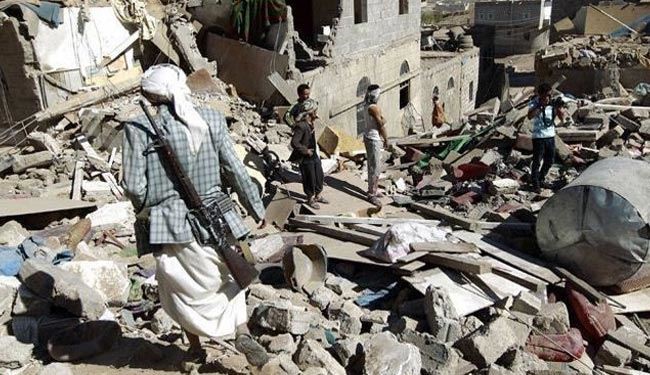 حملات موشکی مزدوران سعودی به مناطق مسکونی یمن