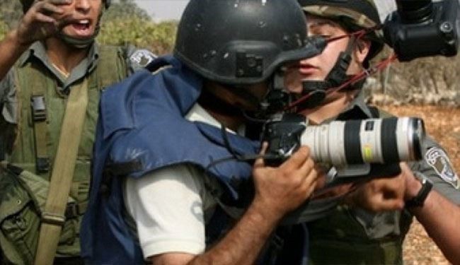 حملات گسترده صهیونیست ها به خبرنگاران