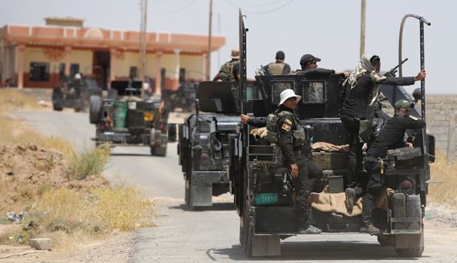 هلاکت 13 داعشی در شرق شهر الرمادی
