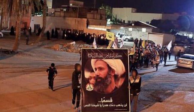 تظاهرات خشم  بحرینی‌ها در اعتراض به اعدام شيخ نمر + عکس