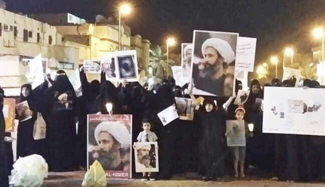 متظاهرون في السعودية يطلقون شعارات مناهضة للعائلة المالكة