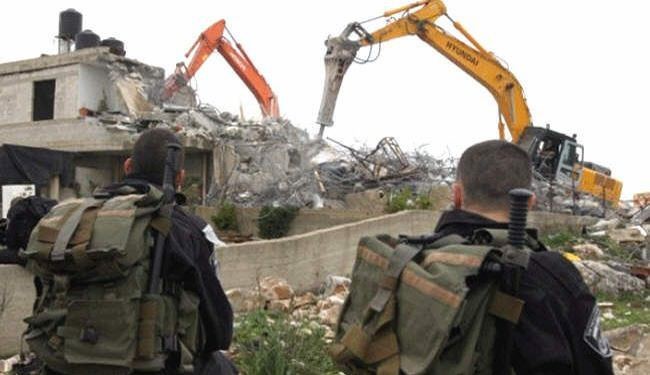 تخریب خانه جوان فلسطینی 3 ماه پس از شهادت