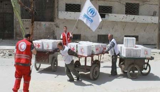 تأخیر در ارسال کمکهای بشردوستانه برای سوری‌ها