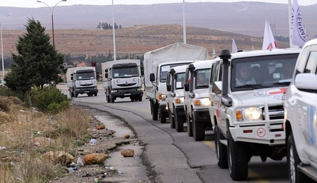 Aid Convoys Enter Three Besieged Towns in Syria