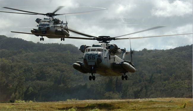 Two US Marine Choppers Crash near Hawaii, 12 Killed