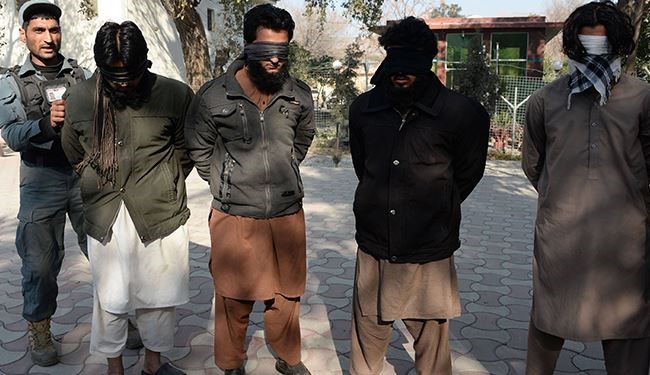 PHOTO: Afghan Police Arrested 4 ISIS Terrorists in Nangarhar Province