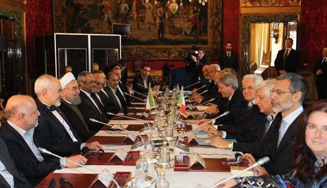 روحاني: الاتفاق النووي اثبت ان الدبلوماسية السبيل الامثل للسلام الدائم