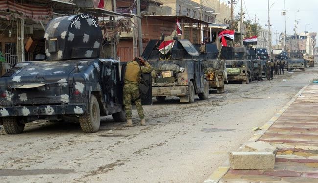 پیشروی ارتش عراق در حومۀ رمادی