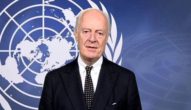 UN Syria Envoy ‘Optimistic and Determined’ after Meeting Opposition in Syria Talks
