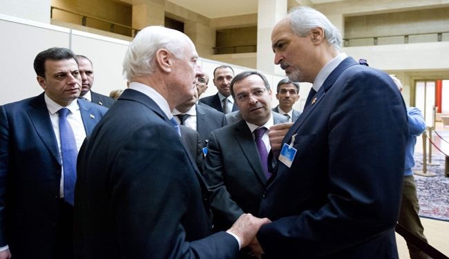 UN Envoy Meets Syrian Government Delegation in Syria Peace Talks
