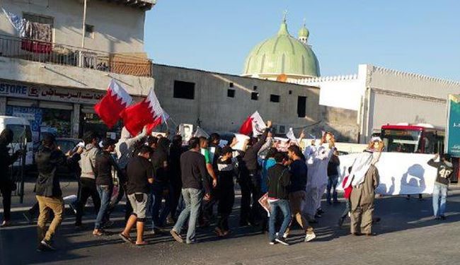 تظاهرات گسترده بحرینی‌ها در آستانه سالگرد انقلاب