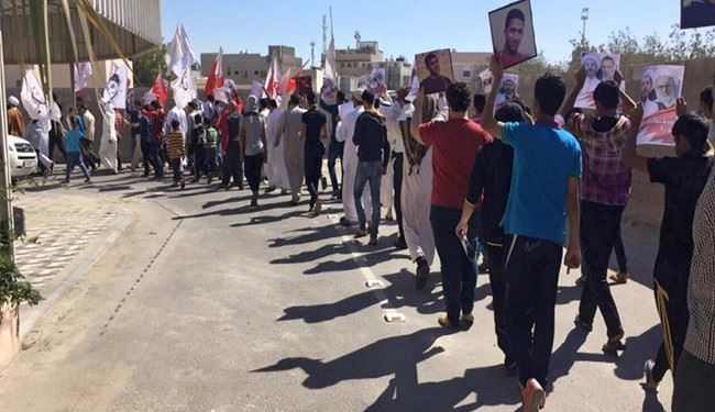 تظاهرات بحرینیها در آستانه پنجمین سالروز انقلاب