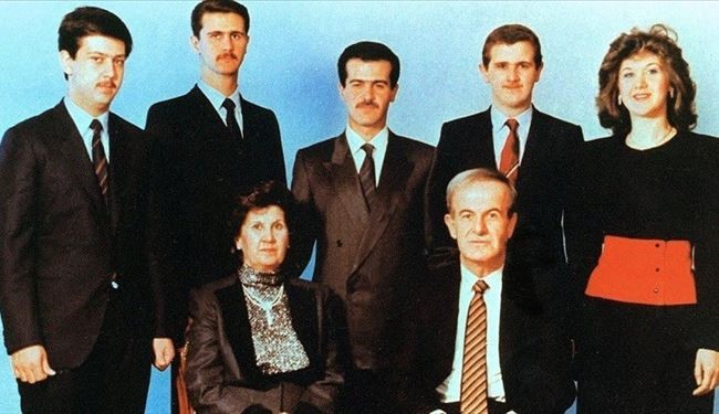 مادر رئيس جمهور سوریه در گذشت + عکس
