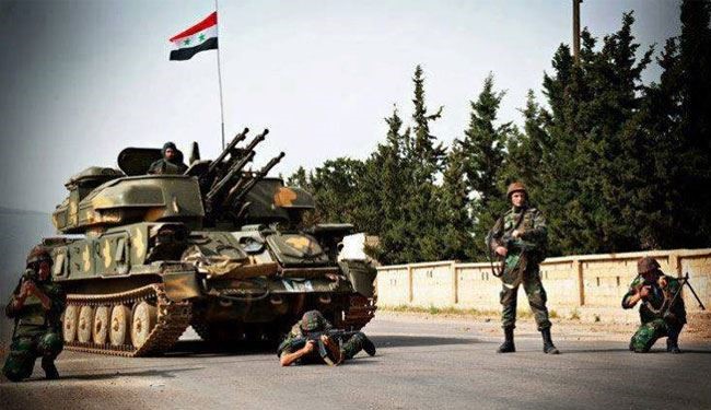ارتش سوریه مناطق دیگری را آزاد کرد