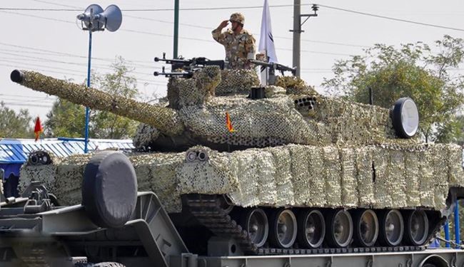 تسليح الجيش الايراني بدبابة 