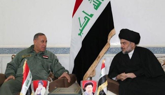 صدر،از ارتش عراق در مبارزه با تروریستها حمایت کرد