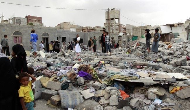 53 شهید و زخمی در حملات 24 ساعته عربستان به یمن