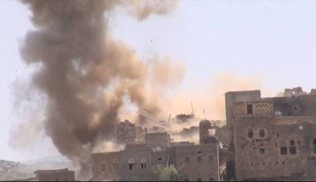 حمله جنگنده های سعودی به منازل یمنی‌ها در مارب