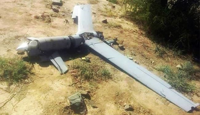 Saudi Spy Drone Brought Down by Yemeni Forces in Jizan