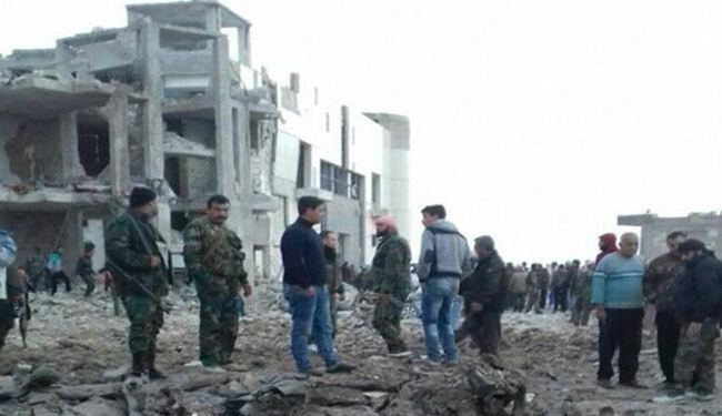 انفجار تروریستی در حماه