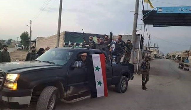 الجيش السوري وحلفاؤه يفتحون طريق أثريا-خناصر في ريف حلب