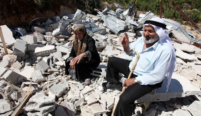 Zionist Regime Destroyed 100 Palestinian Homes in February: Report