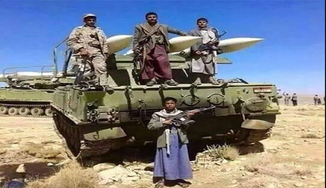حمله موشکی ارتش یمن به مواضع متجاوزان سعودی