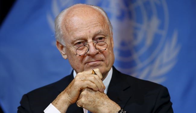 UN-Observed Elections in Syria in 18 Months: Staffan de Mistura