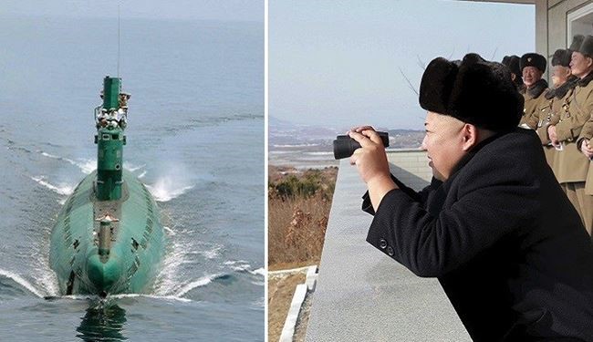 کره شمالی در جستجوی زیردریایی گمشده
