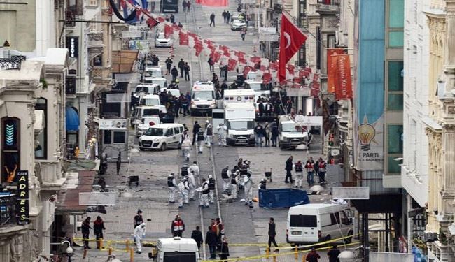 41 کشته و زخمی در انفجار انتحاری استانبول
