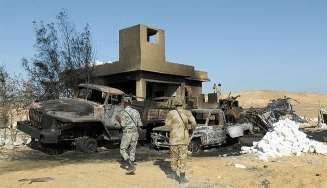 13 کشته درحمله داعش به نیروهای ارتش مصر